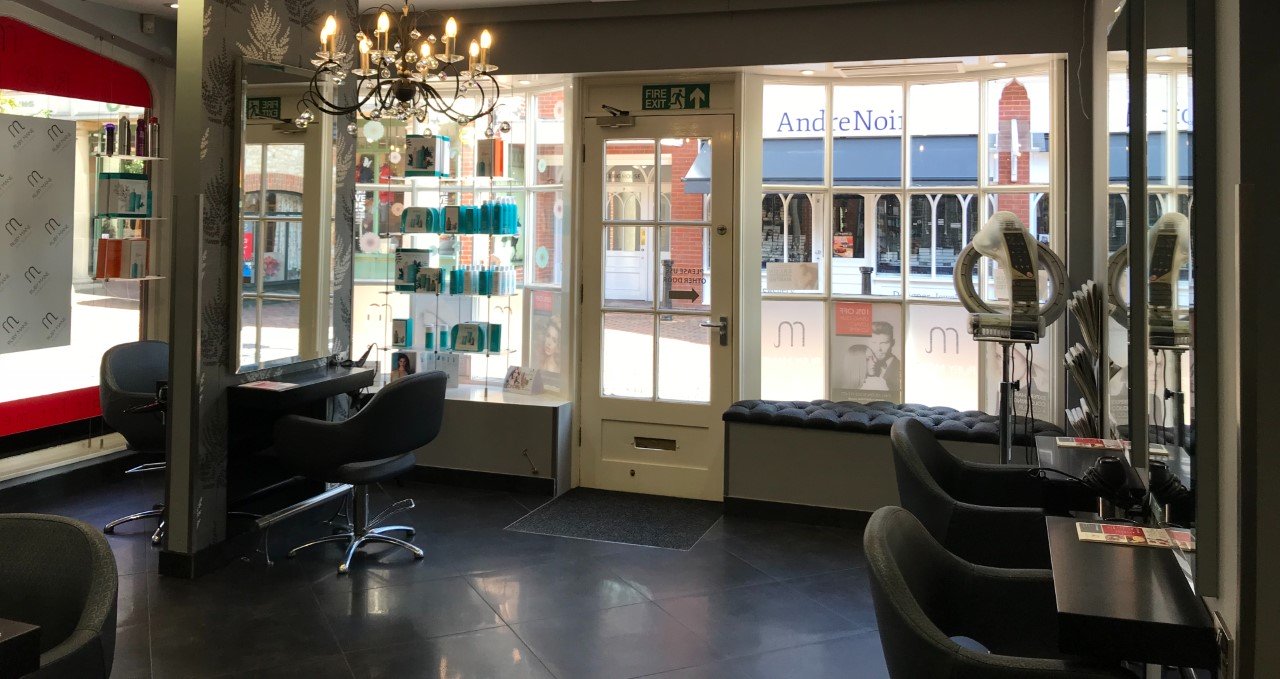 visit Ruby Mane hairdressing salon in Farnham, Surrey