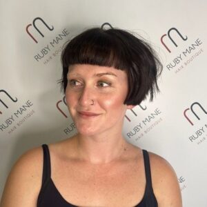 French Bob at Ruby Mane Hairdressers in Surrey