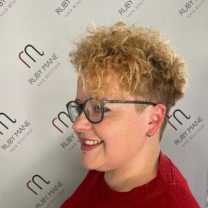 Curls at Ruby Mane Hair Salon in Surrey